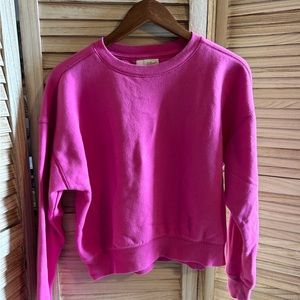 Pink crewneck